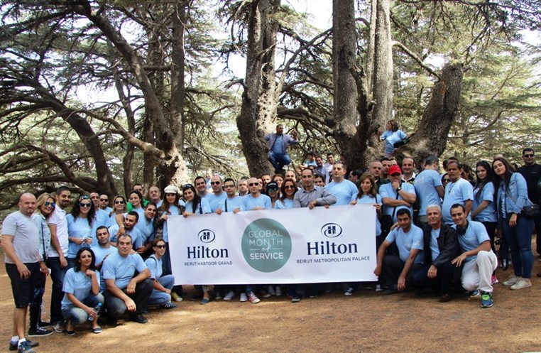 Hilton Hotels in Beirut Celebrate Annual Hilton Worldwide Global Month of Service